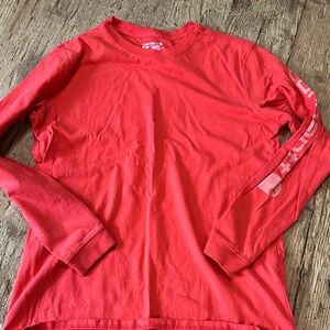 Carhartt orange Long Sleeve Tee.        B